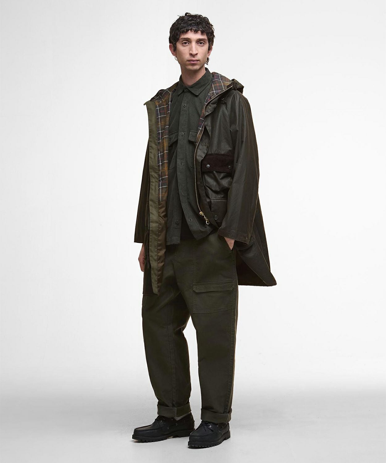 ソルウェイ トレンチコート(ワックスドコットン)(UNISEX) 全1色