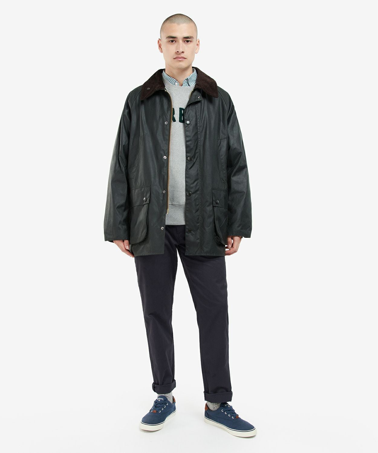 オーバーサイズ ビデイル(ワックスド コットン)(UNISEX) 全2色