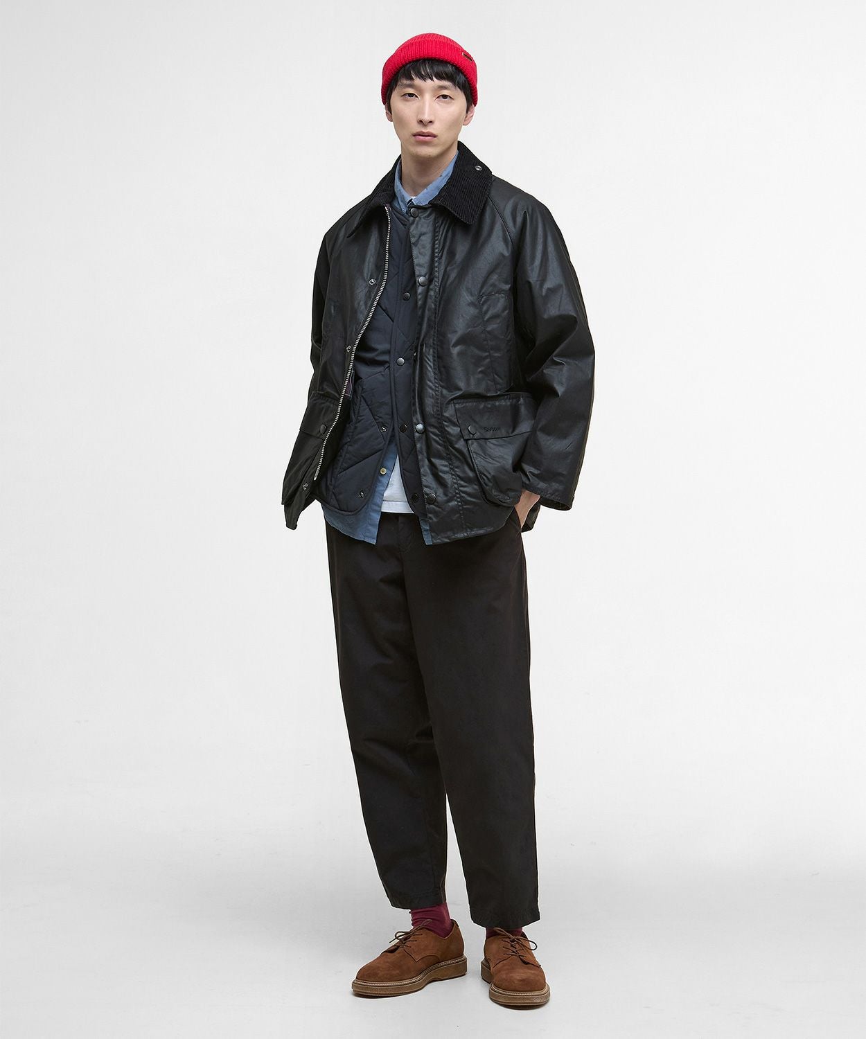 オーバーサイズ ビデイル(ワックスド コットン)(UNISEX) 全2色