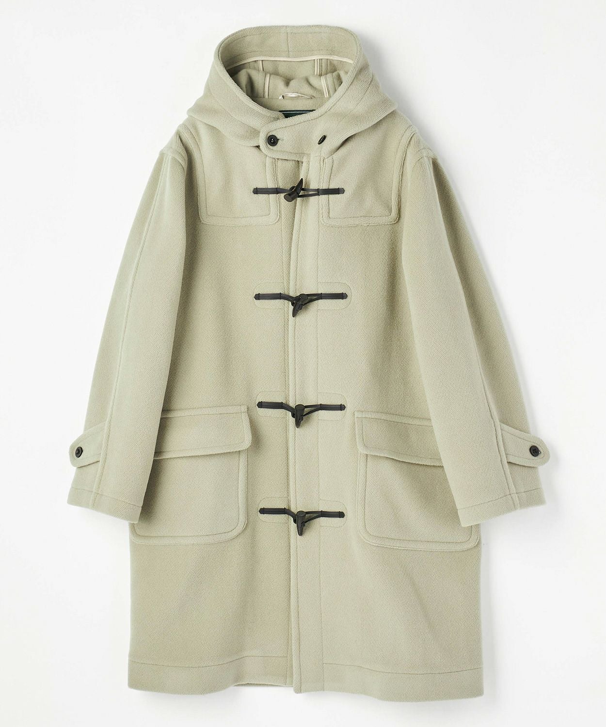 別注]ヘリンボーンダッフルコート(ウール)(MEN) 全4色 | BRITISH MADE