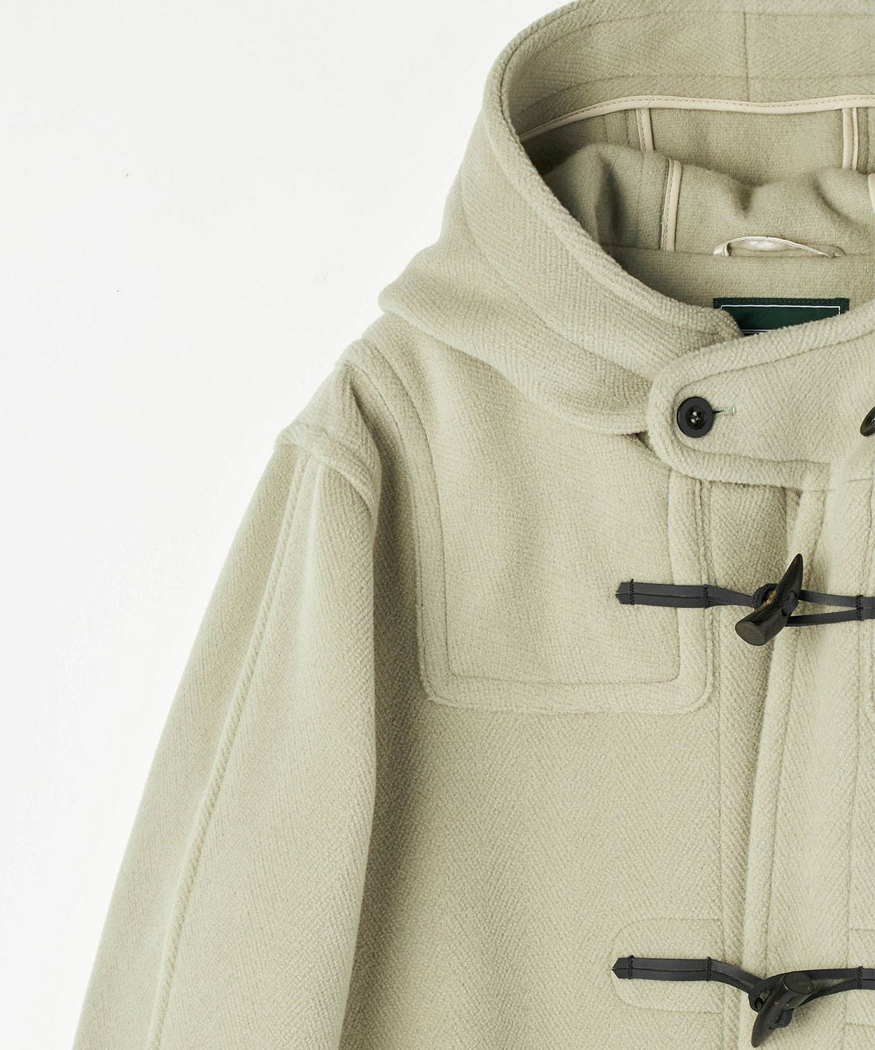 別注]ヘリンボーンダッフルコート(ウール)(MEN) 全4色 | BRITISH MADE