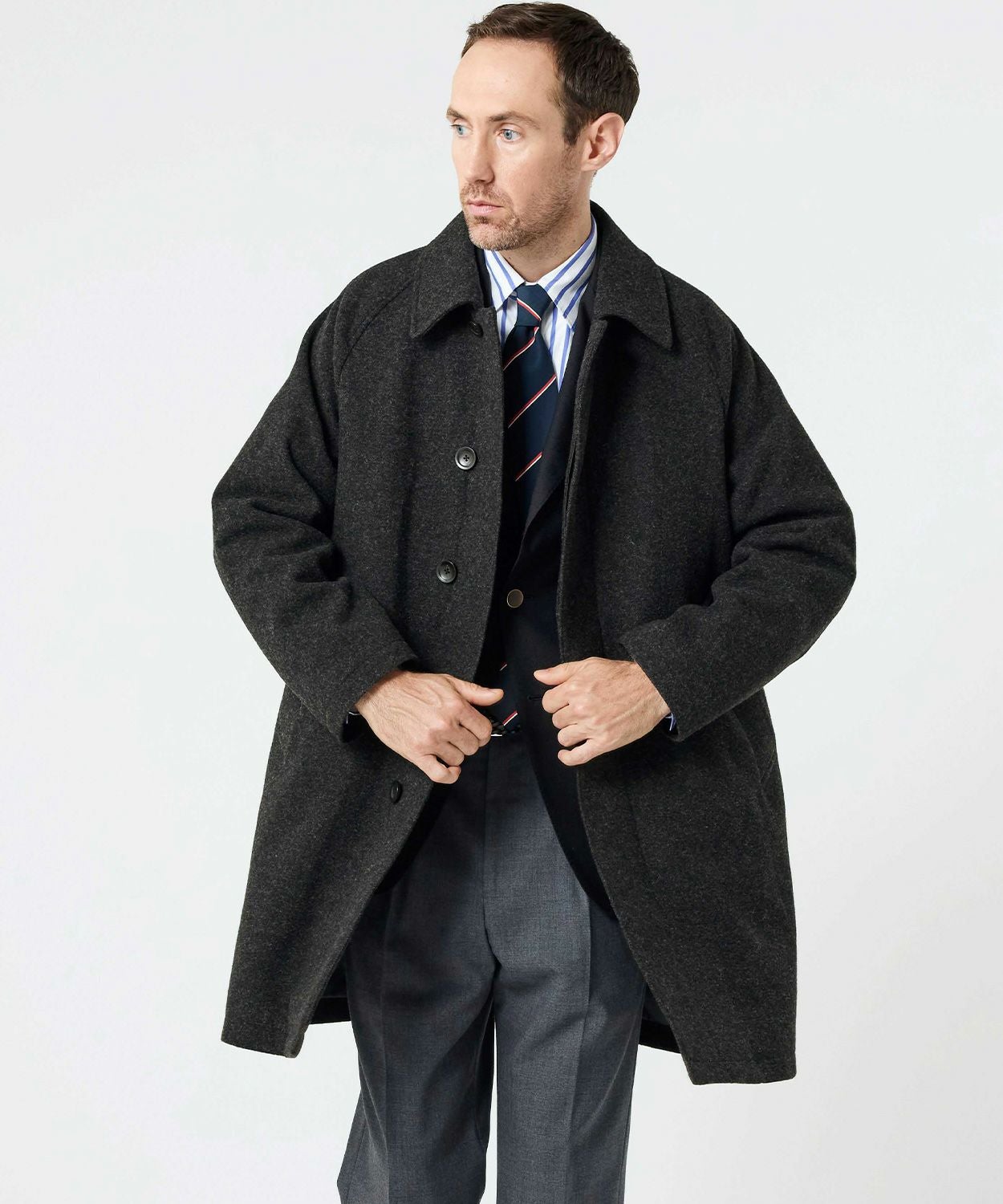 シングルジャケット/テムズ(ツイード)(MEN) 全1色 | BRITISH MADE