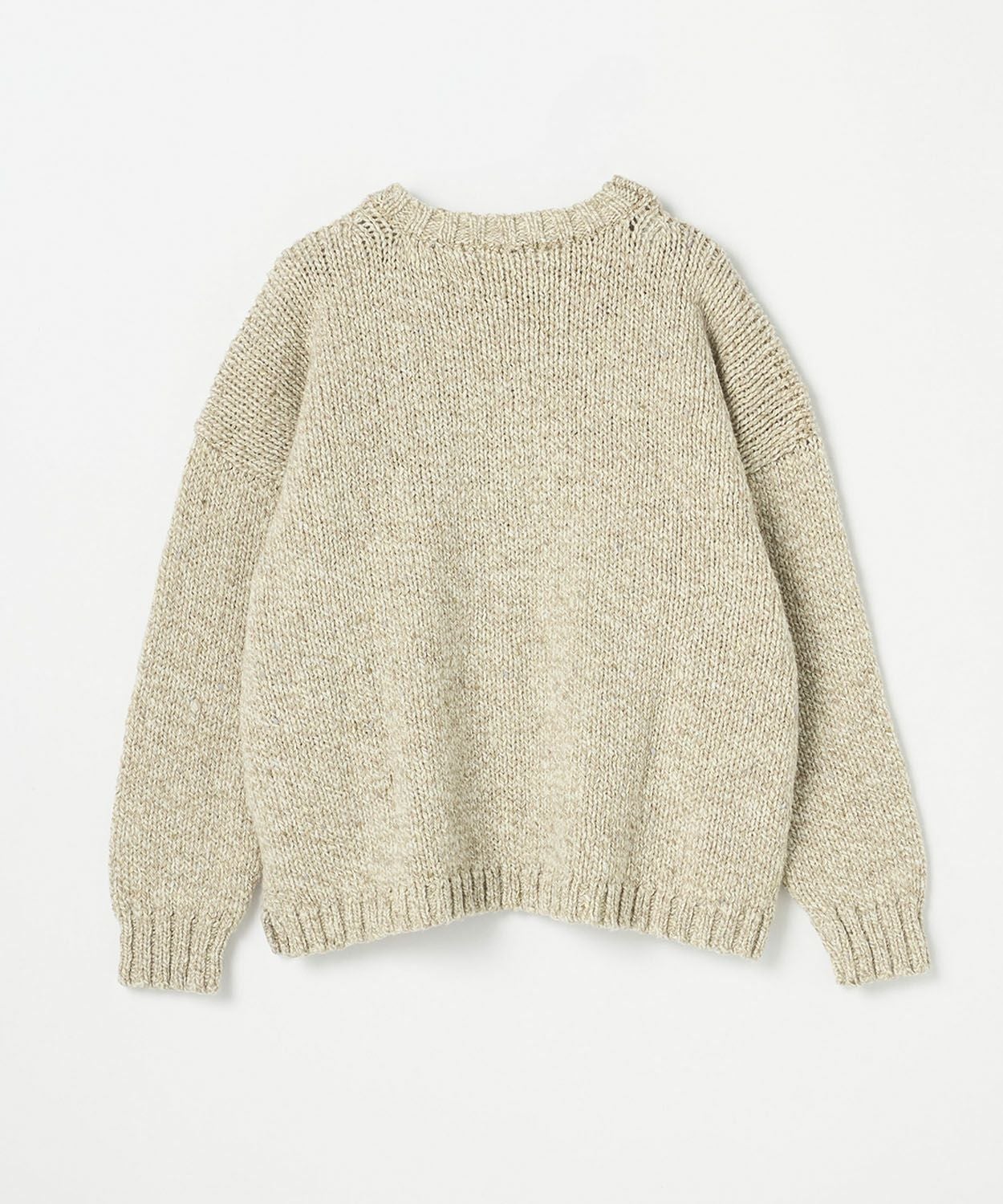 クルーネックドロップショルダーセーター(WOMEN) 全1色 | BRITISH MADE