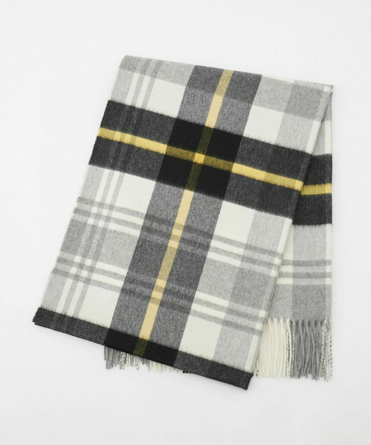 AU9181/GREY&YELLOW STOLE