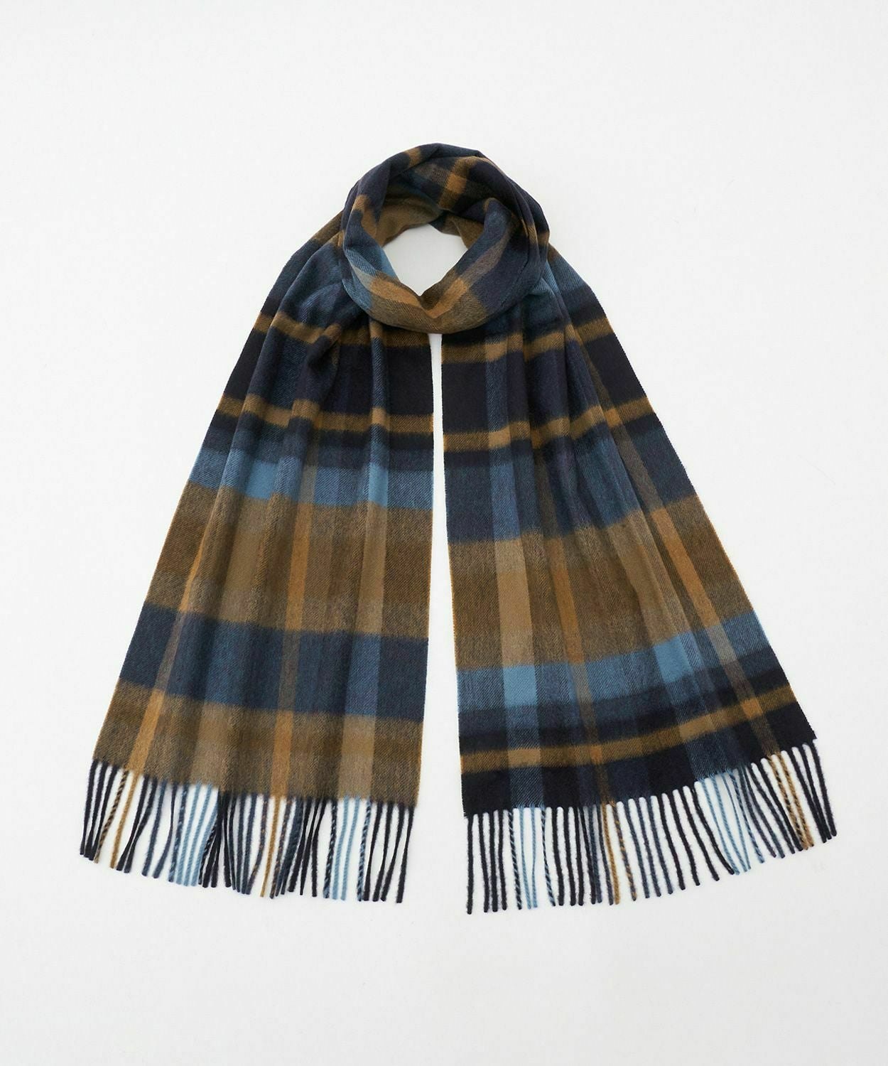 中判タータンチェックスカーフ(新色)(カシミヤ) 全7色 | BRITISH MADE