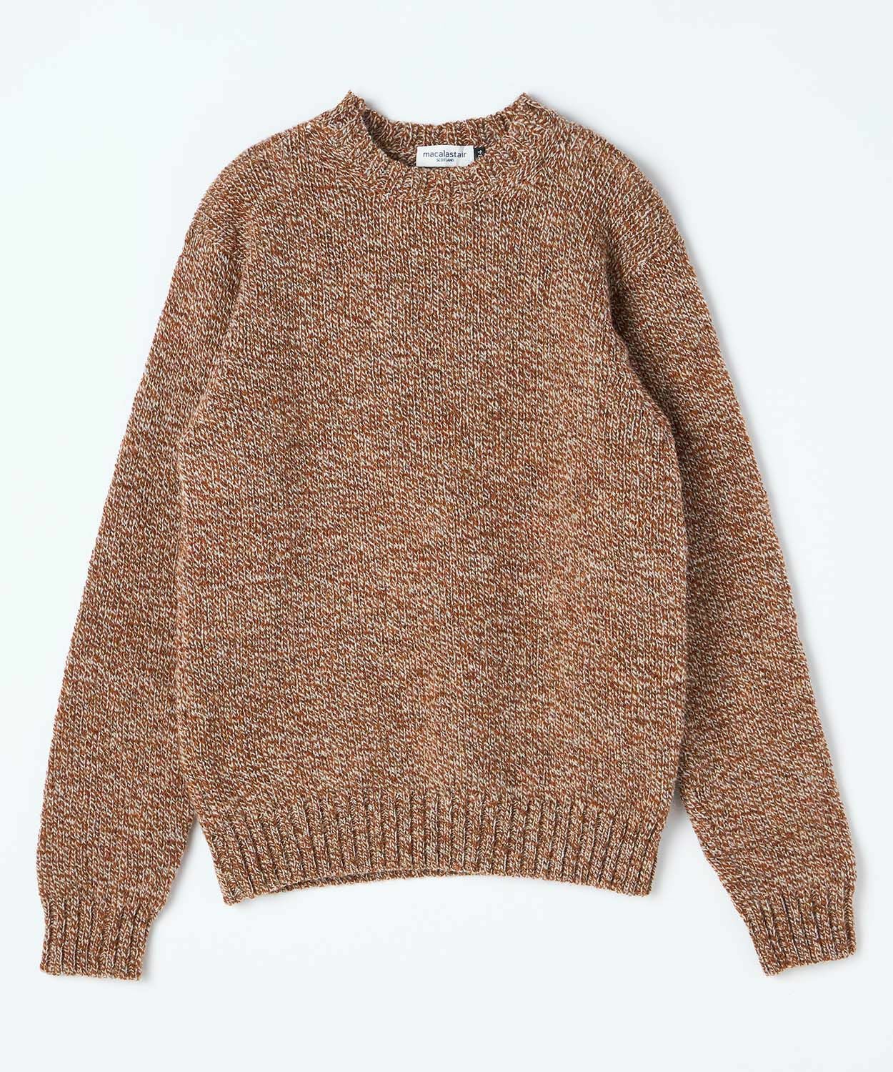 クルーネックニット by macalastair(MEN) 全2色 | BRITISH MADE