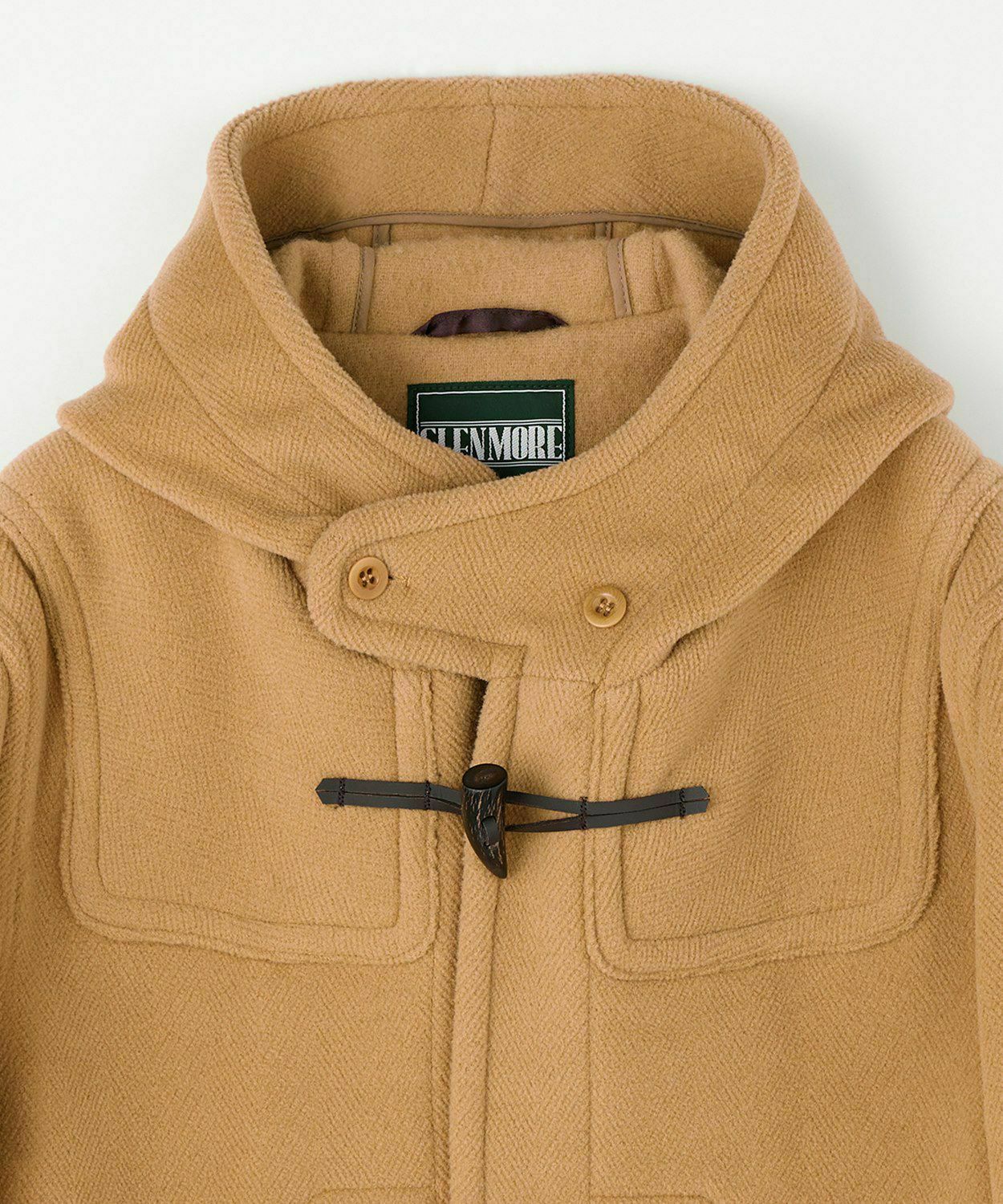 ヘリンボーンダッフルコート(ウール)(MEN) 全2色 | BRITISH MADE