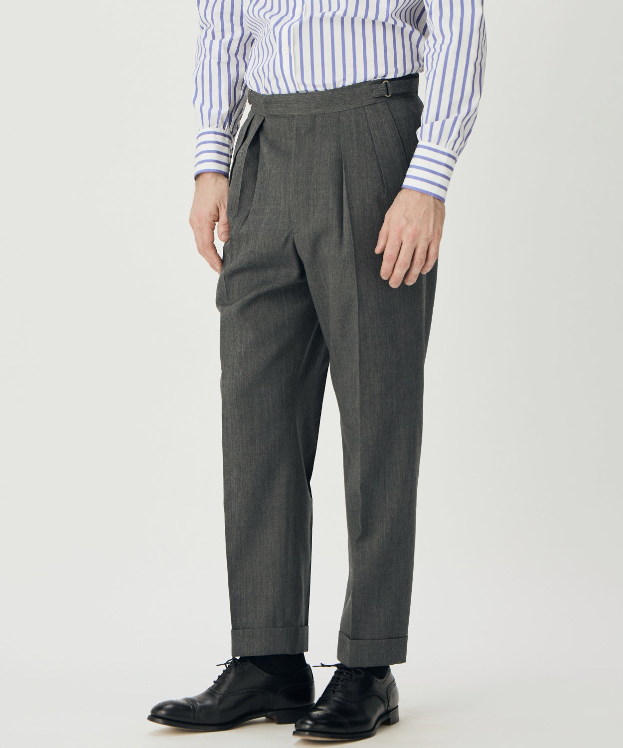 オフィサーパンツ/ポーツマス(ウールツイル)(MEN) 全1色 | BRITISH MADE