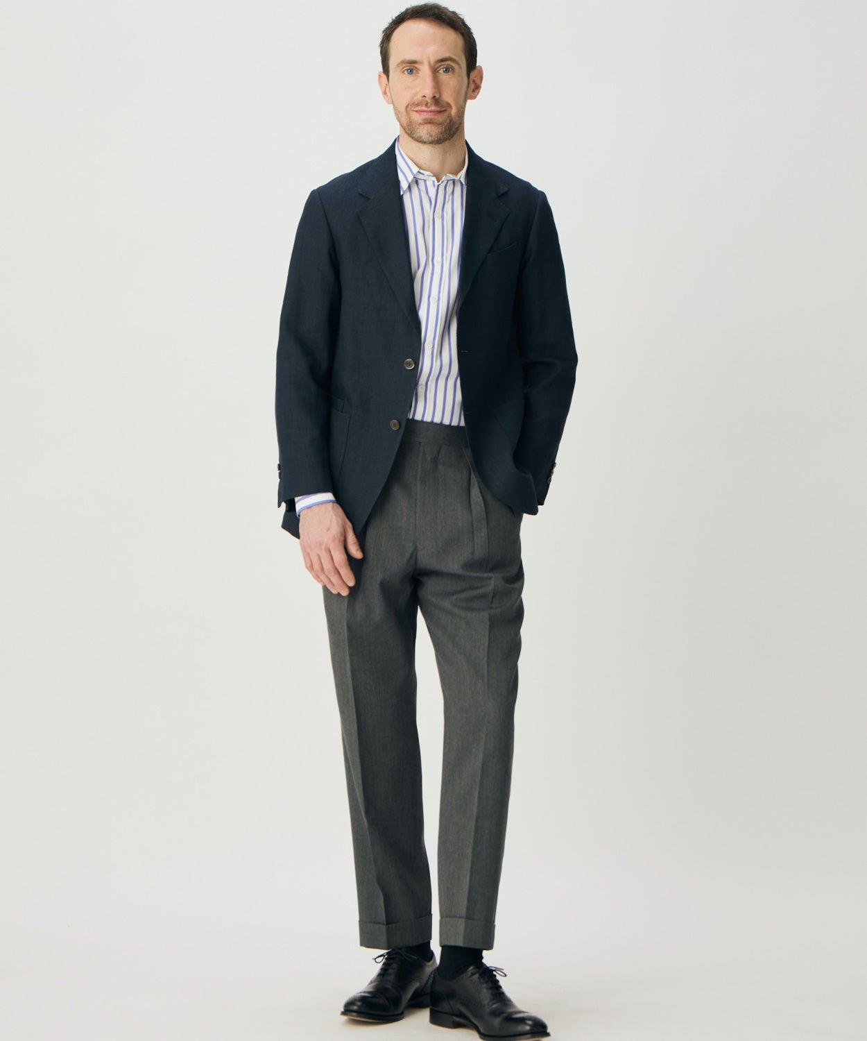 オフィサーパンツ/ポーツマス(ウールツイル)(MEN) 全1色 | BRITISH MADE