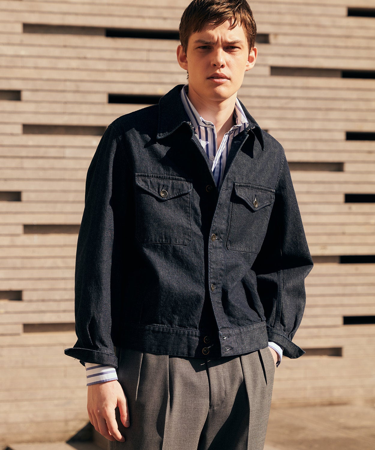  navy バトルドレスジャケット バトルドレスジャケット/バルフォード(MEN) 全1色 | BRITISH MADE