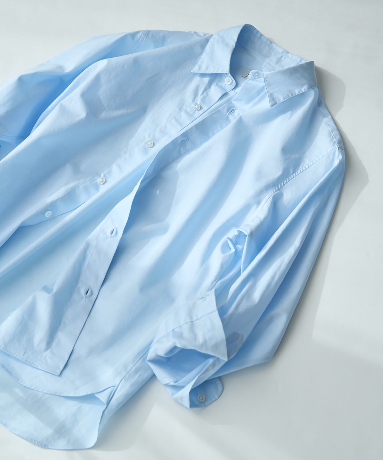 british made バンドカラーシャツ　ノーカラーシャツ　オフィサーシャツ ブリティッシュオフィサーシャツ(WOMEN) 全2色 | BRITISH MADE