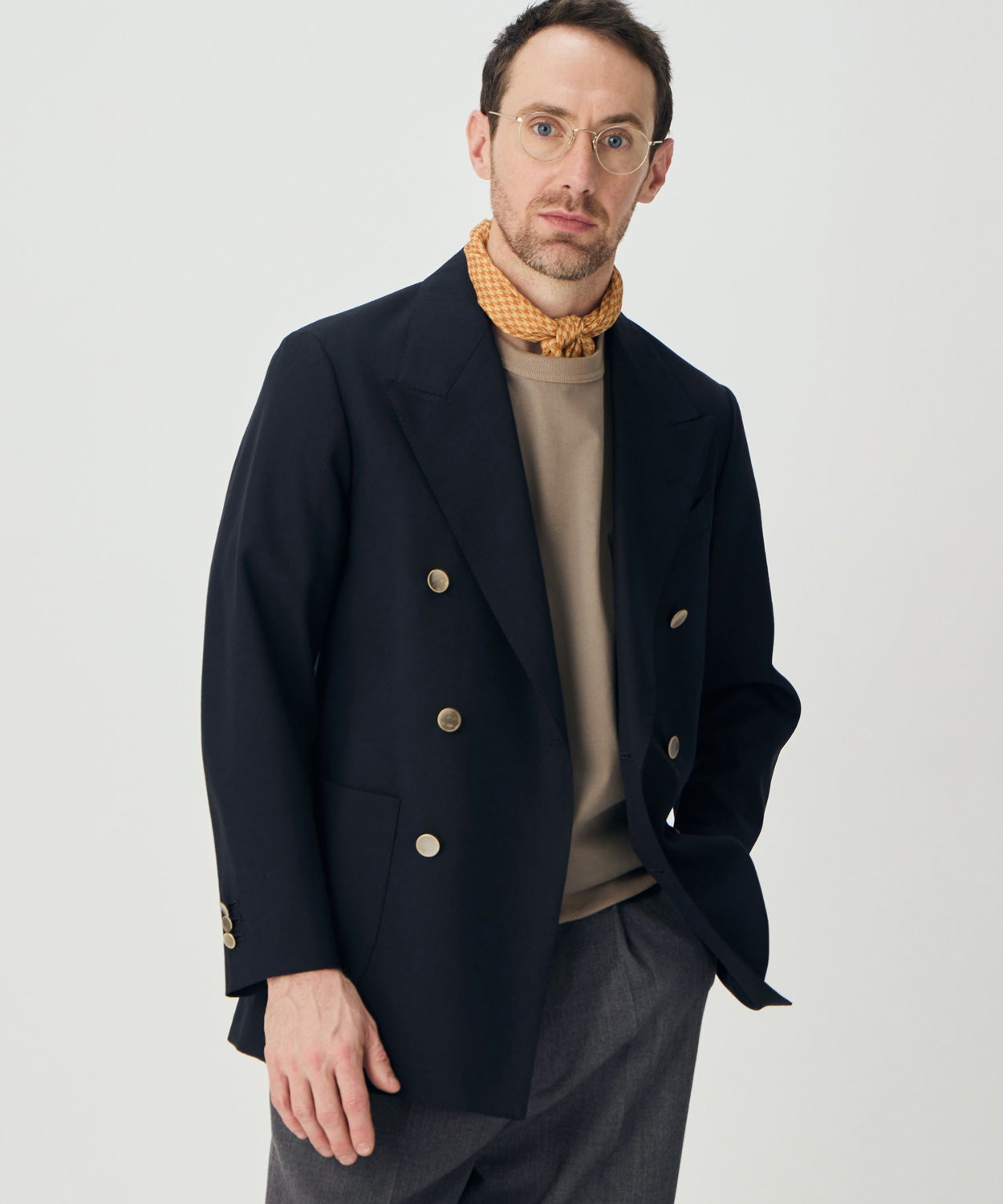 シングルブレザー/テムズ(リネン)(MEN) 全1色 | BRITISH MADE