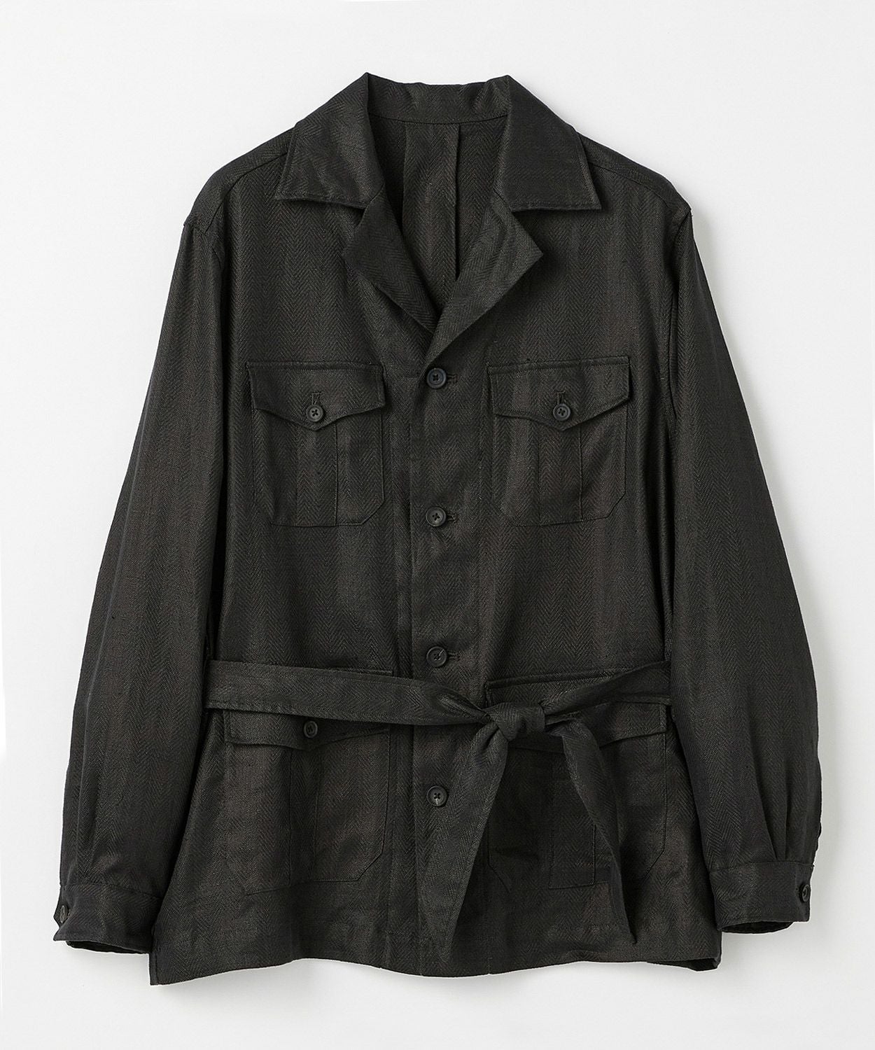 サファリジャケット/サウサンプトン(リネン)(MEN) 全2色 | BRITISH MADE