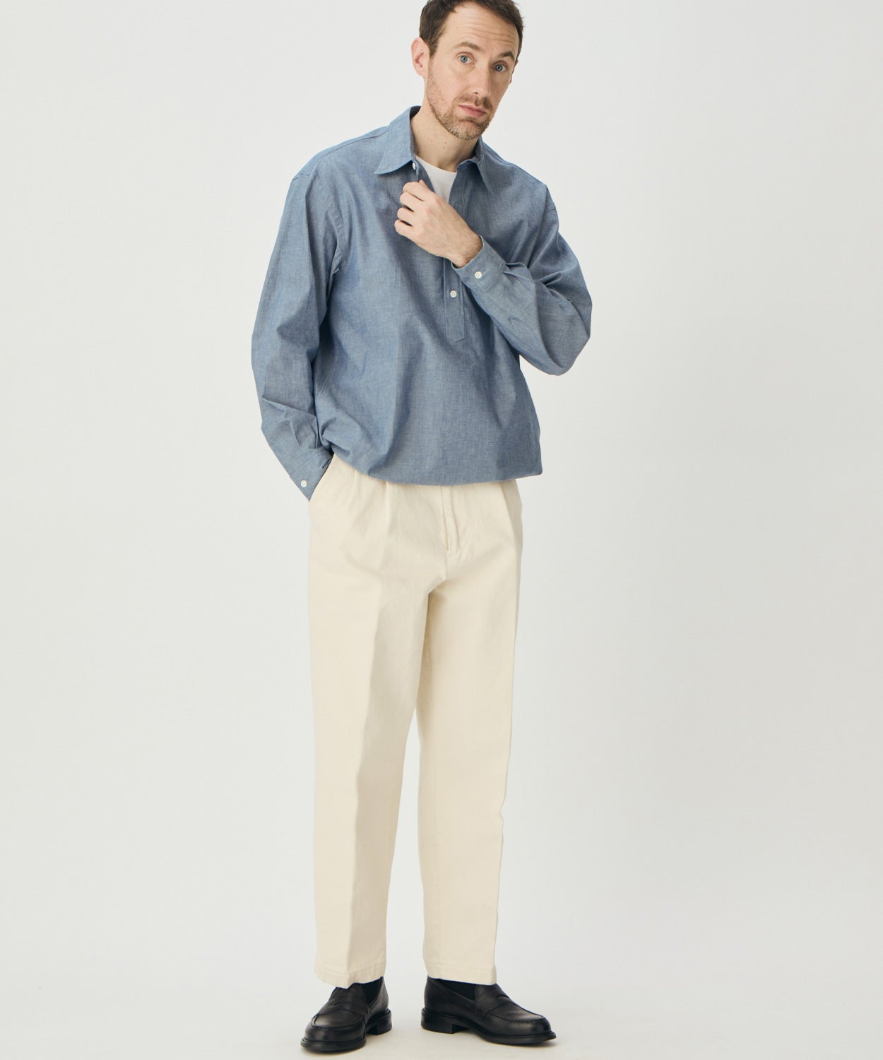 デニムスラックス/ボーンマス(MEN) 全3色 | BRITISH MADE