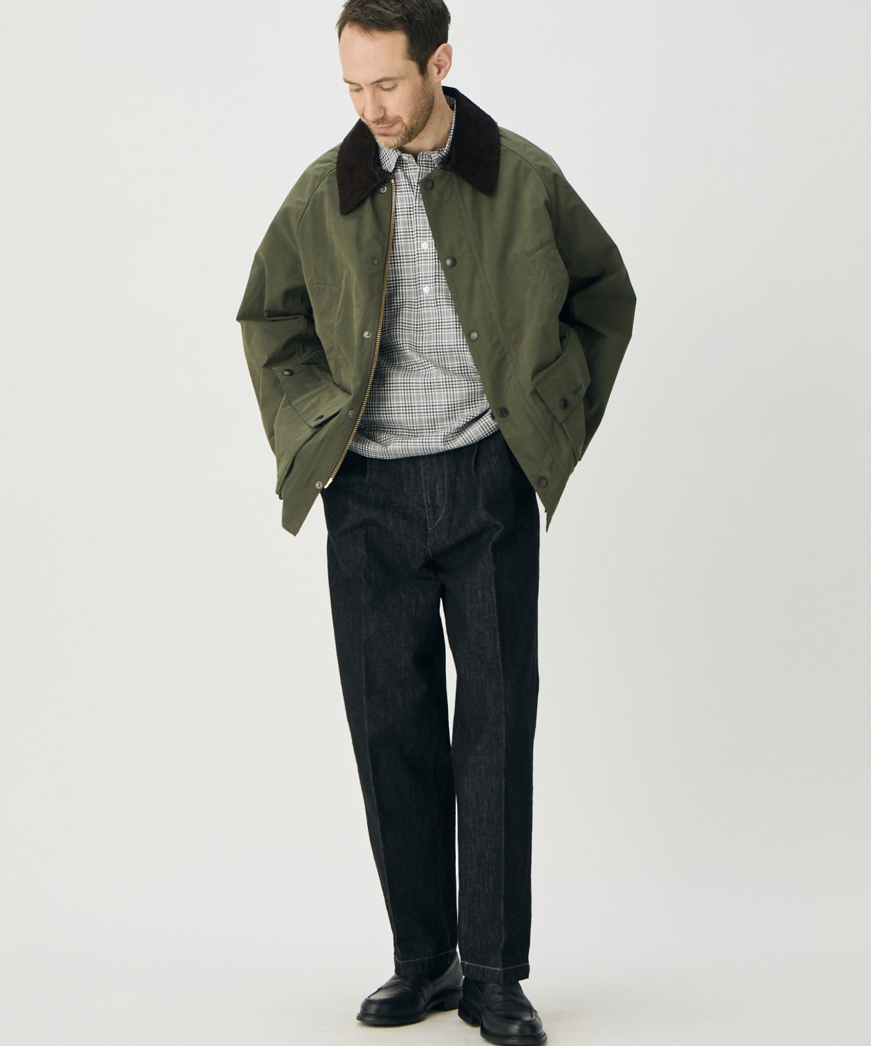 デニムスラックス/ボーンマス(MEN) 全3色 | BRITISH MADE
