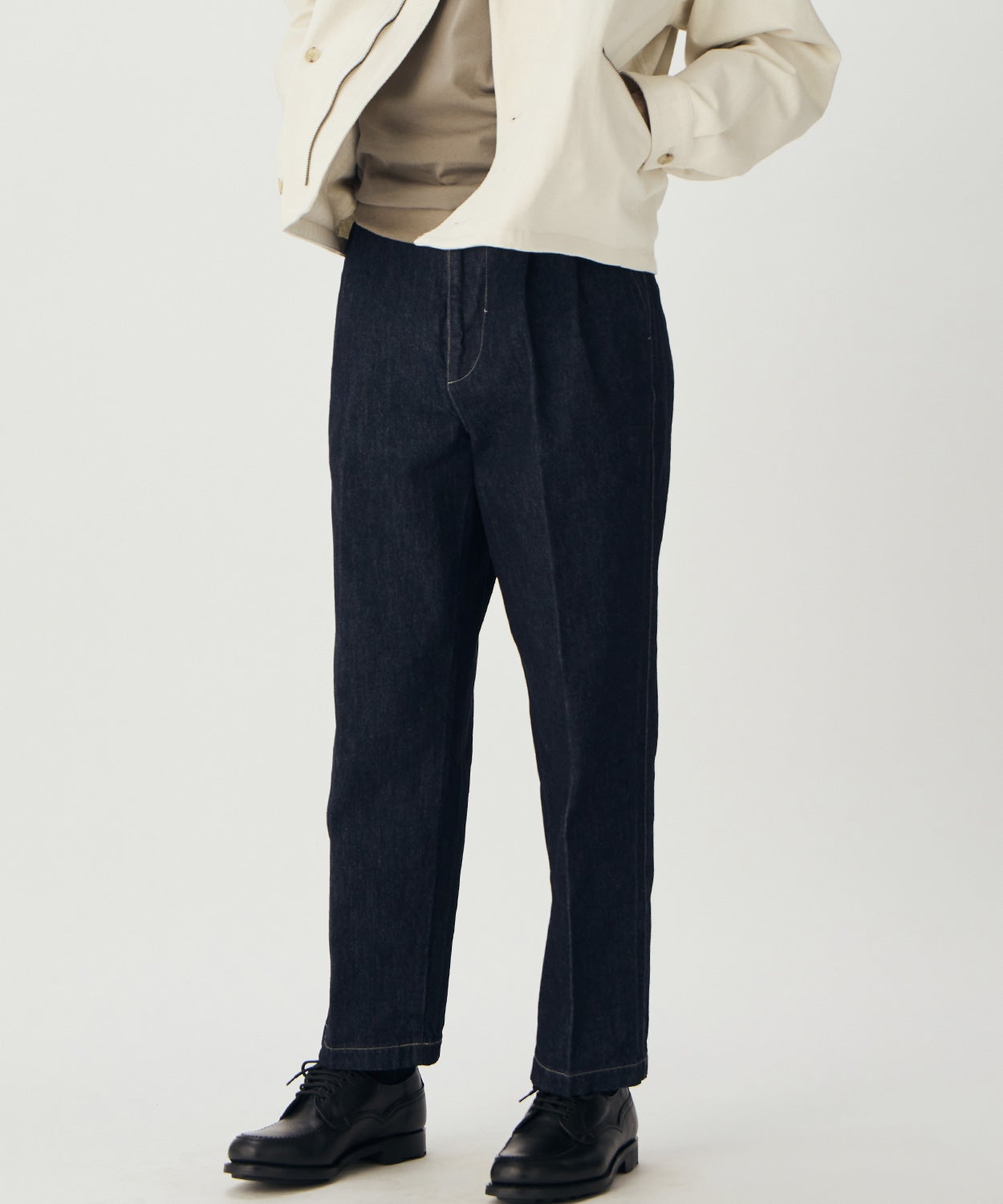 オフィサーパンツ/ポーツマス(コットンドリル)(MEN) 全1色 | BRITISH MADE