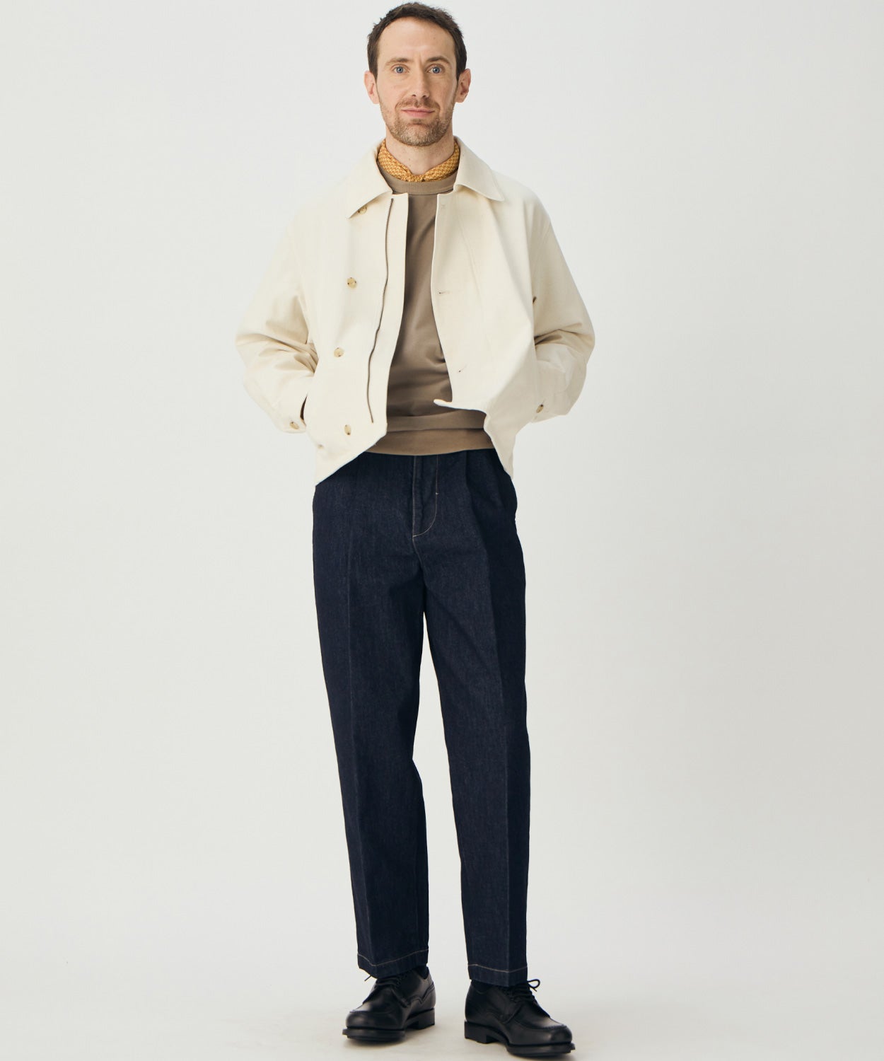 デニムスラックス/ボーンマス(MEN) 全3色 | BRITISH MADE