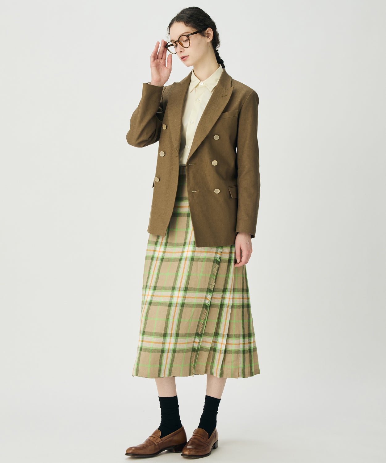 ダブルブレストジャケット(WOMEN) 全2色 | BRITISH MADE