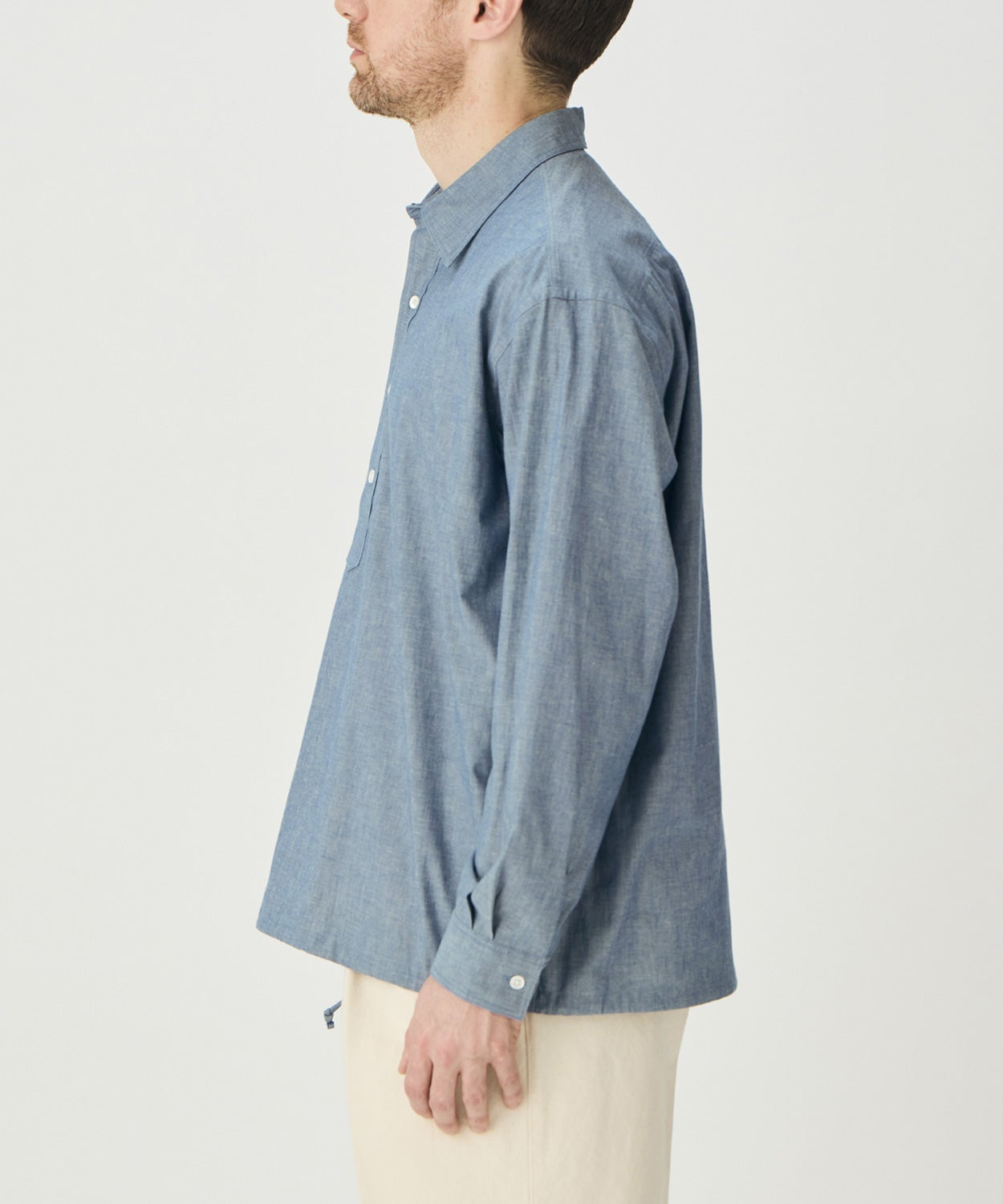 プルオーバーシャツブルゾン/ワイト(MEN) 全4色 | BRITISH MADE