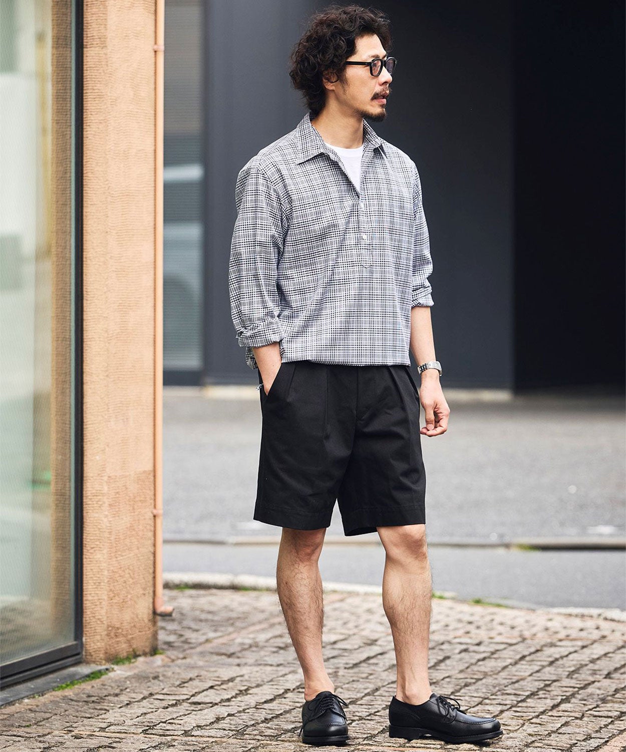 プルオーバーシャツブルゾン/ワイト(MEN) 全4色 | BRITISH MADE
