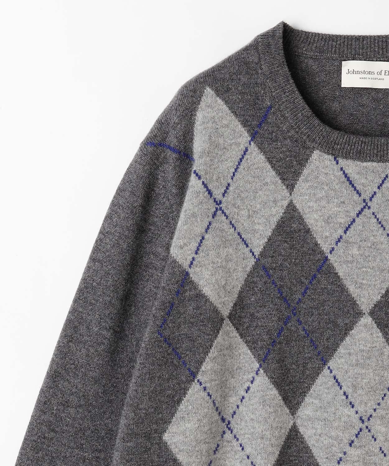 アーガイルセーター(カシミヤ)(MEN) 全2色 | BRITISH MADE