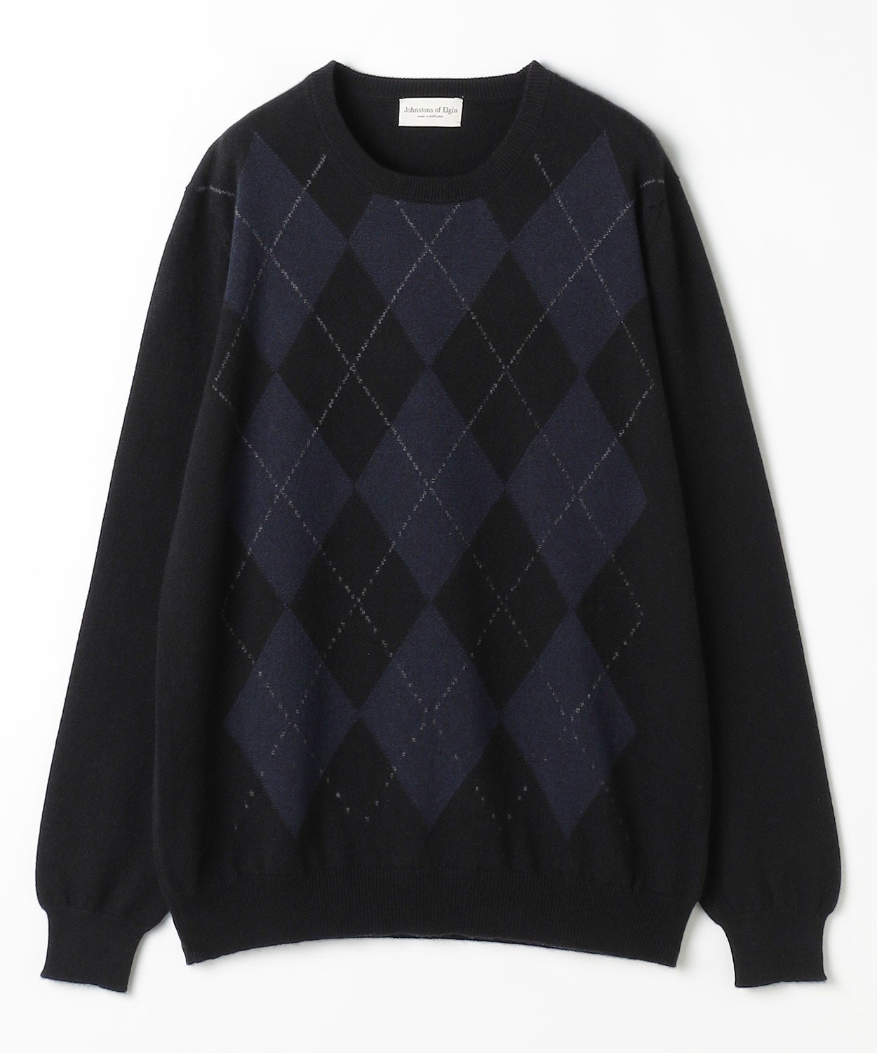 アーガイルセーター(カシミヤ)(MEN) 全2色 | BRITISH MADE