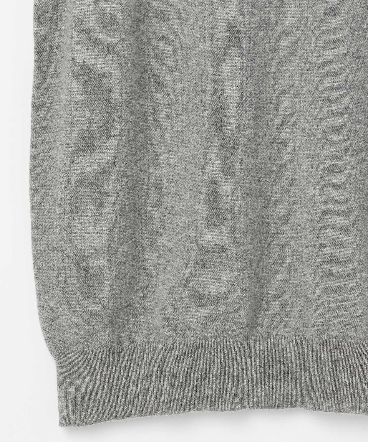 クルーネックノースリーブニット(カシミヤ)(MEN) 全2色 | BRITISH MADE
