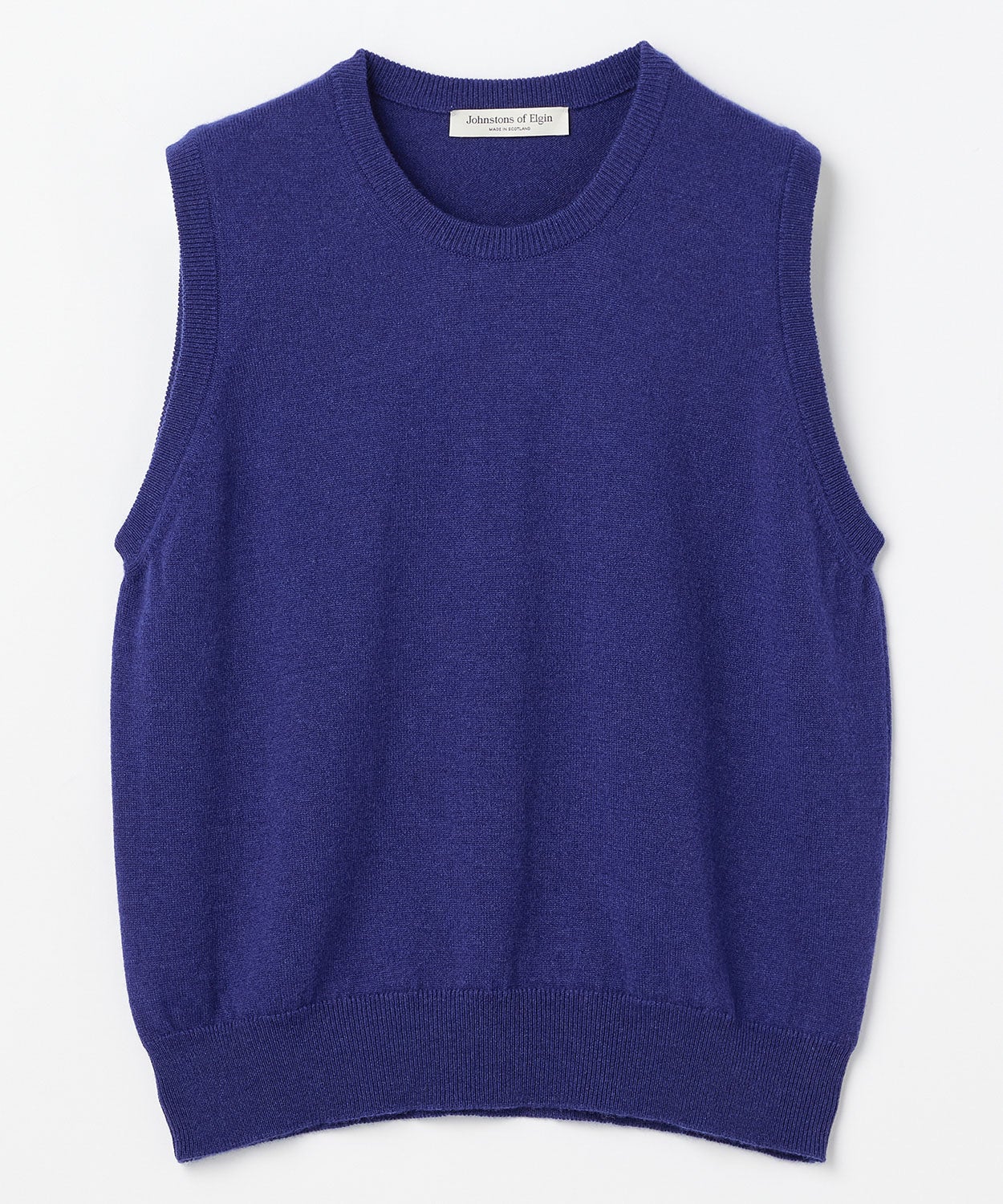 クラシックノースリーブニット(カシミヤ)(WOMEN) 全2色 | BRITISH MADE
