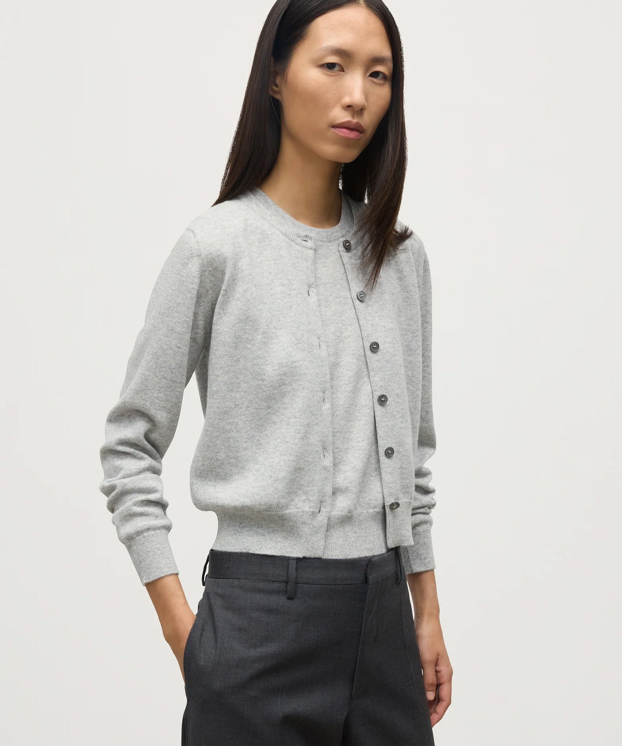 クラシックカーディガン(カシミヤ)(WOMEN) 全2色 | BRITISH MADE