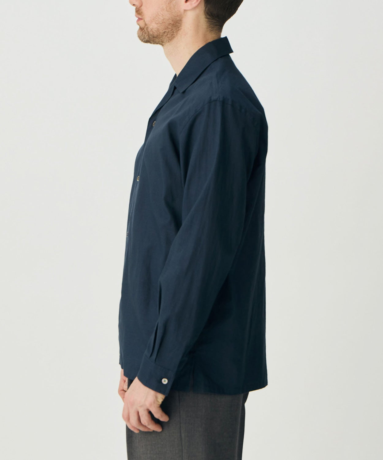 オープンカラーシャツ/ヘイスティングス(MEN) 全3色 | BRITISH MADE