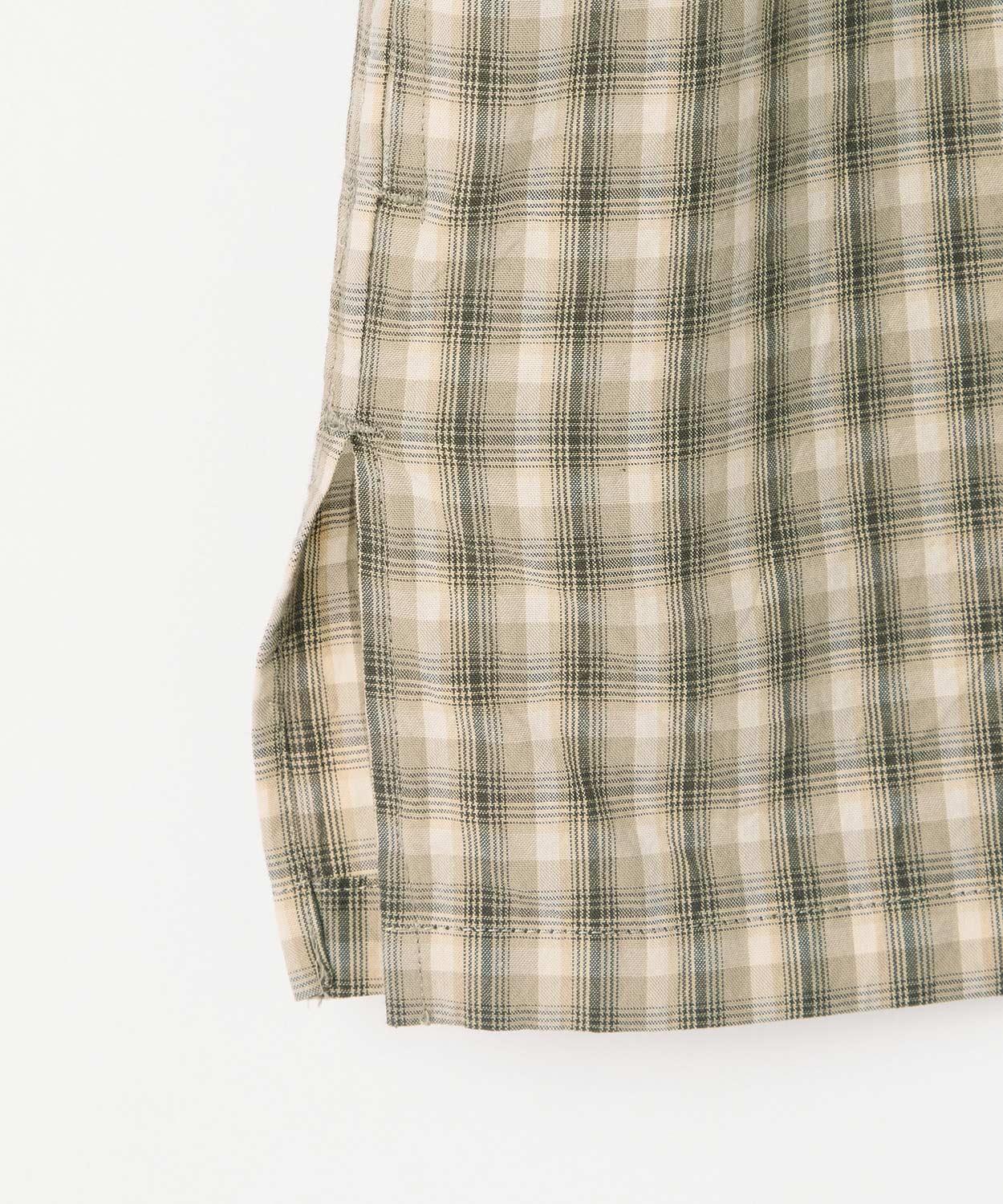 オーガニックコットンチェックシャツ(MEN) 全2色 | BRITISH MADE