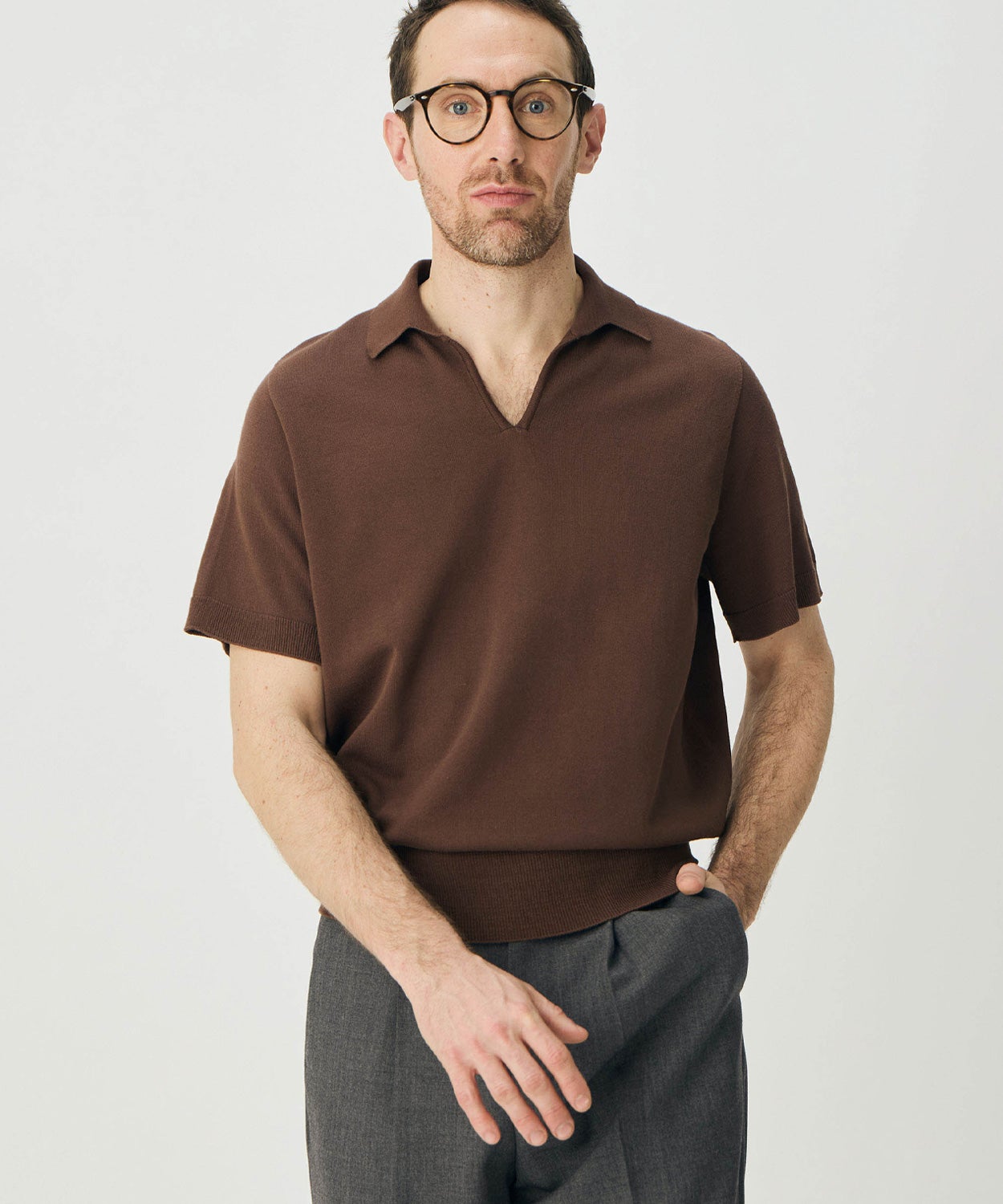 スキッパーシャツ/ラムズゲート(MEN) 全3色 | BRITISH MADE