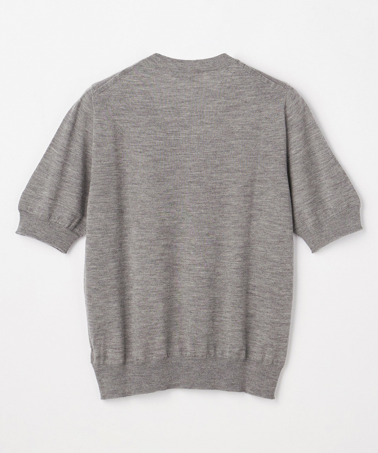 クルーネックニットTシャツ(カシミヤ)(WOMEN) 全2色 | BRITISH MADE