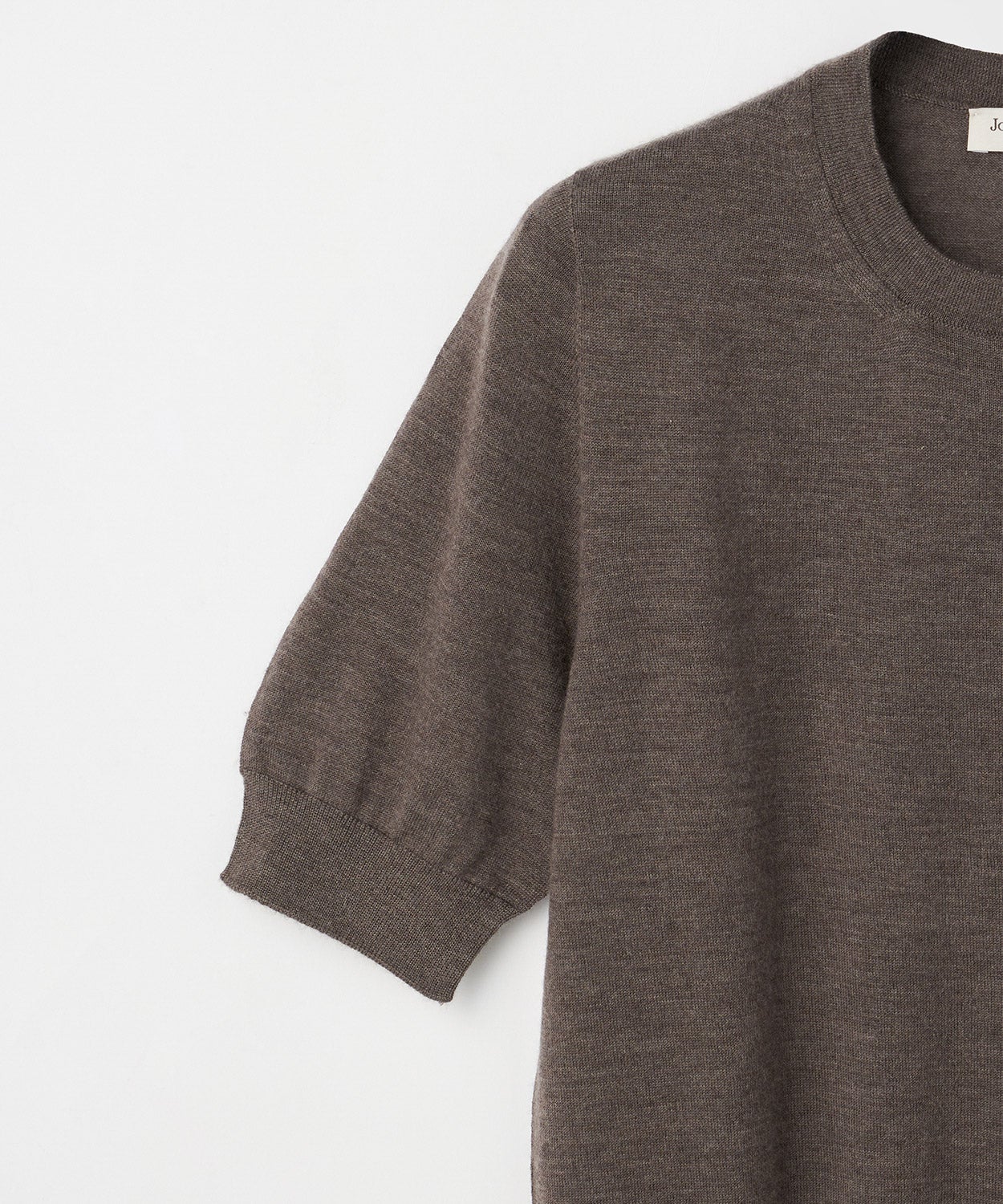 クルーネックニットTシャツ(カシミヤ)(WOMEN) 全2色 | BRITISH MADE