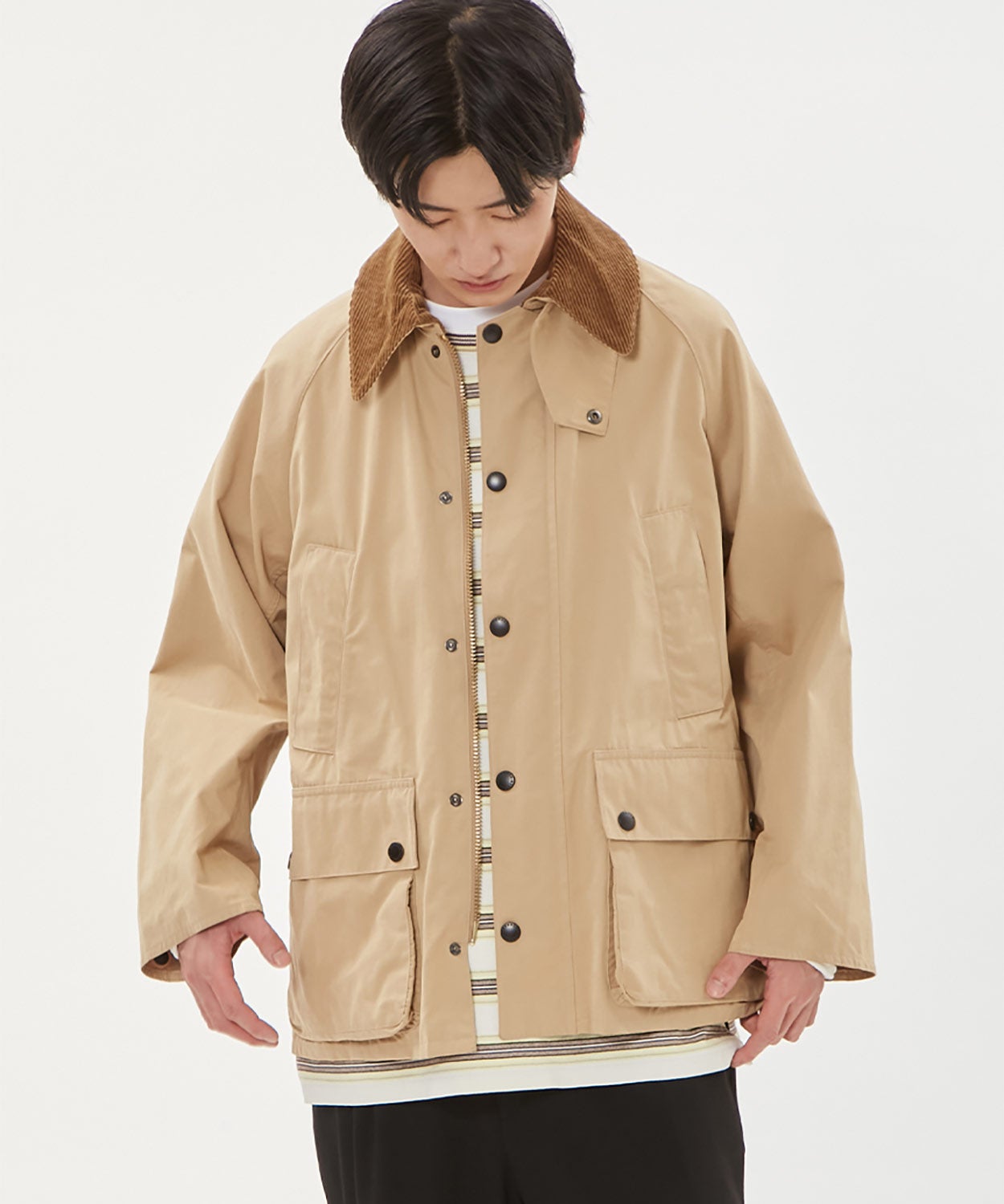 オーバーサイズ ピーチド ビデイル(ノンワックス)(UNISEX) 全1色