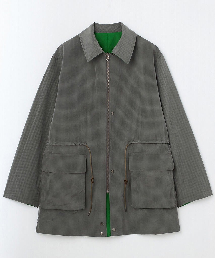 コットンリネンナイロンリバーシブルコート(MEN) 全2色 | BRITISH MADE