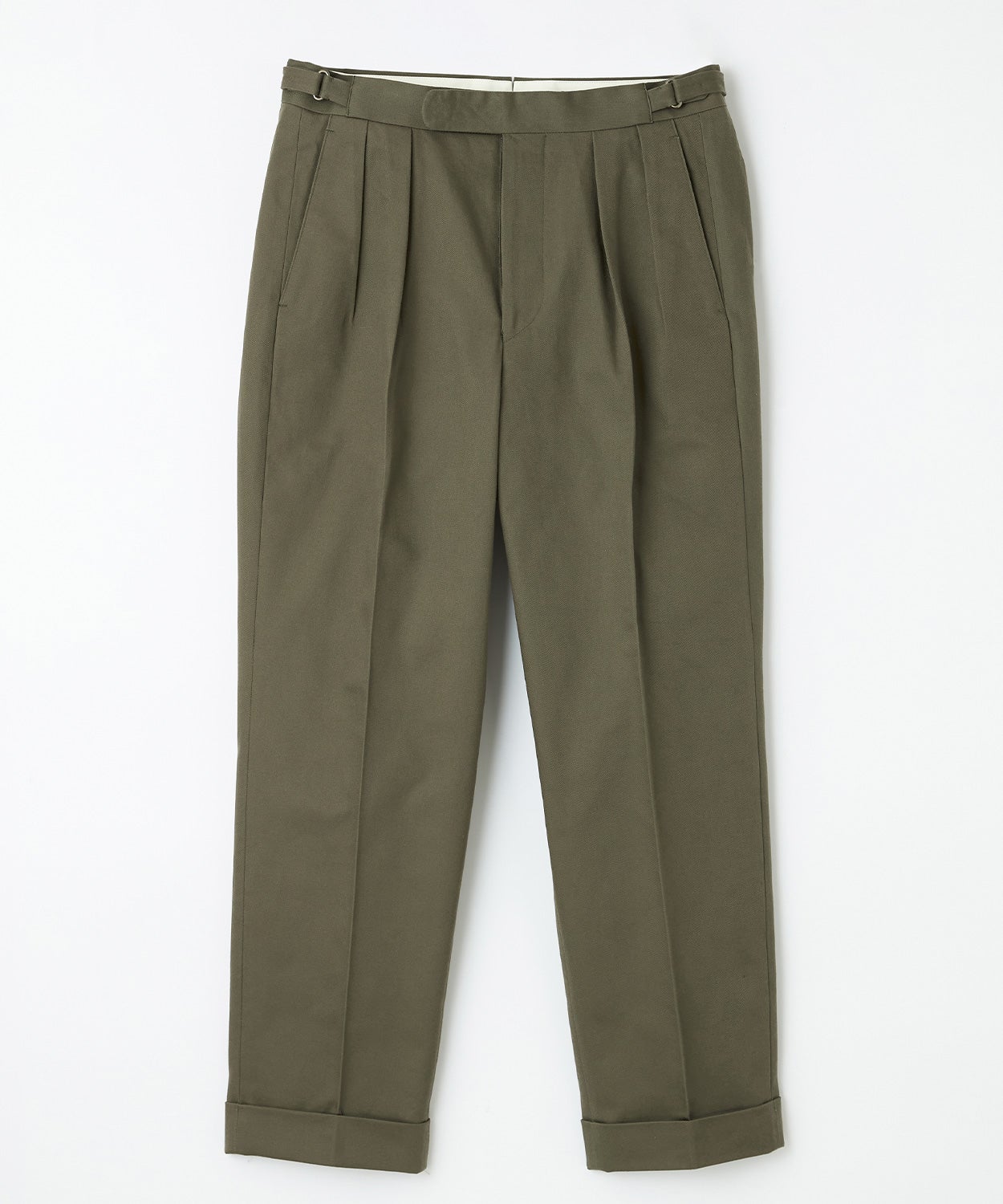 オフィサーパンツ/ポーツマス(コットンドリル)(MEN) 全1色 | BRITISH MADE