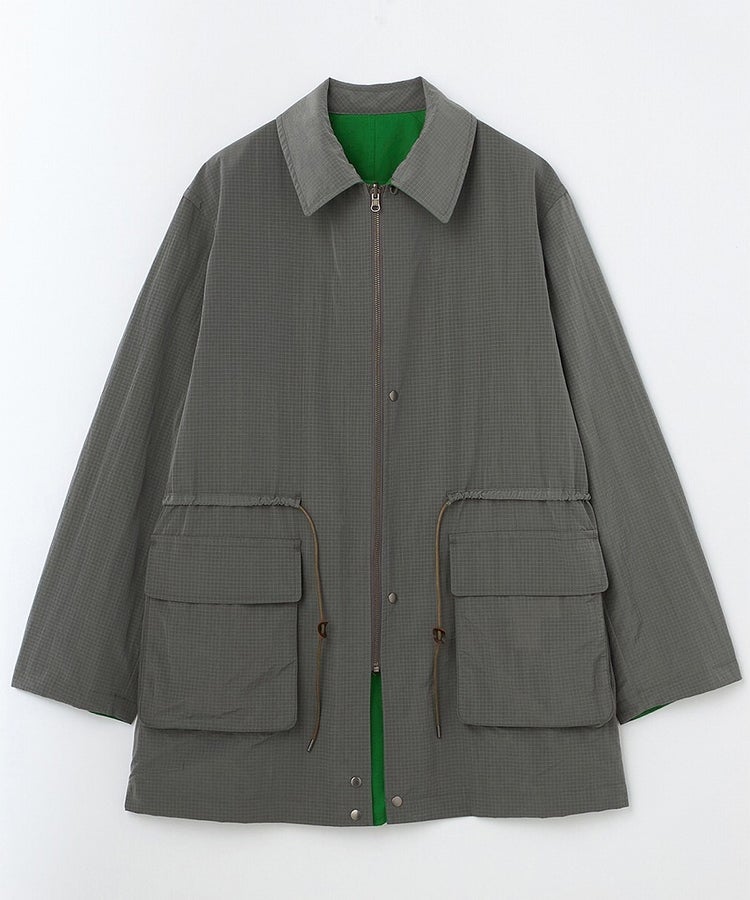コットンリネンナイロンリバーシブルコート(MEN) 全1色 | BRITISH MADE