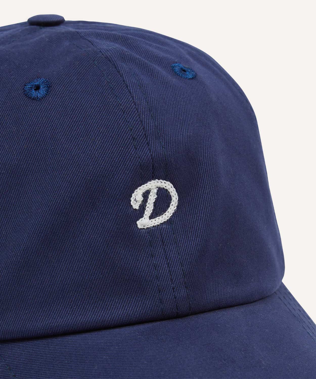 Dチェーンステッチキャップ(コットンツイル)(UNISEX) 全2色 | BRITISH MADE