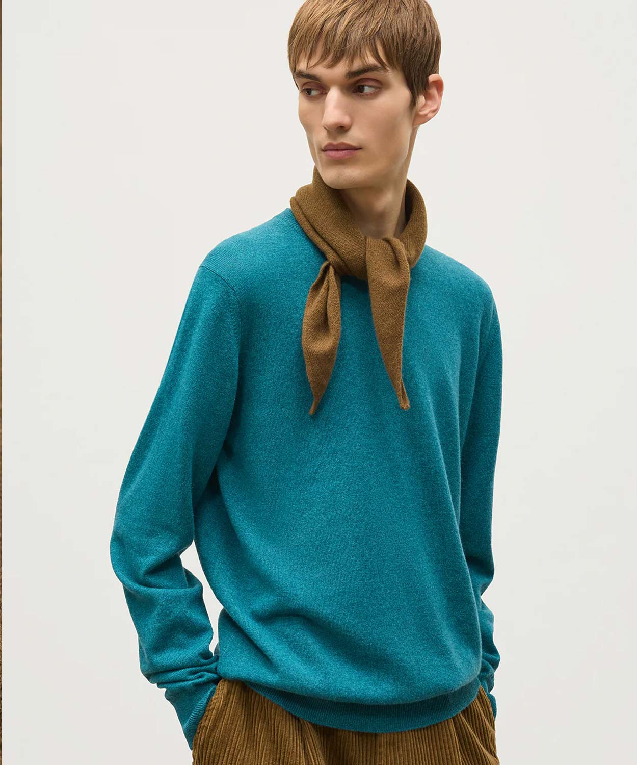 JOHNSTONS バンダナ プレーンバンダナ(カシミヤ) 全5色 | BRITISH MADE