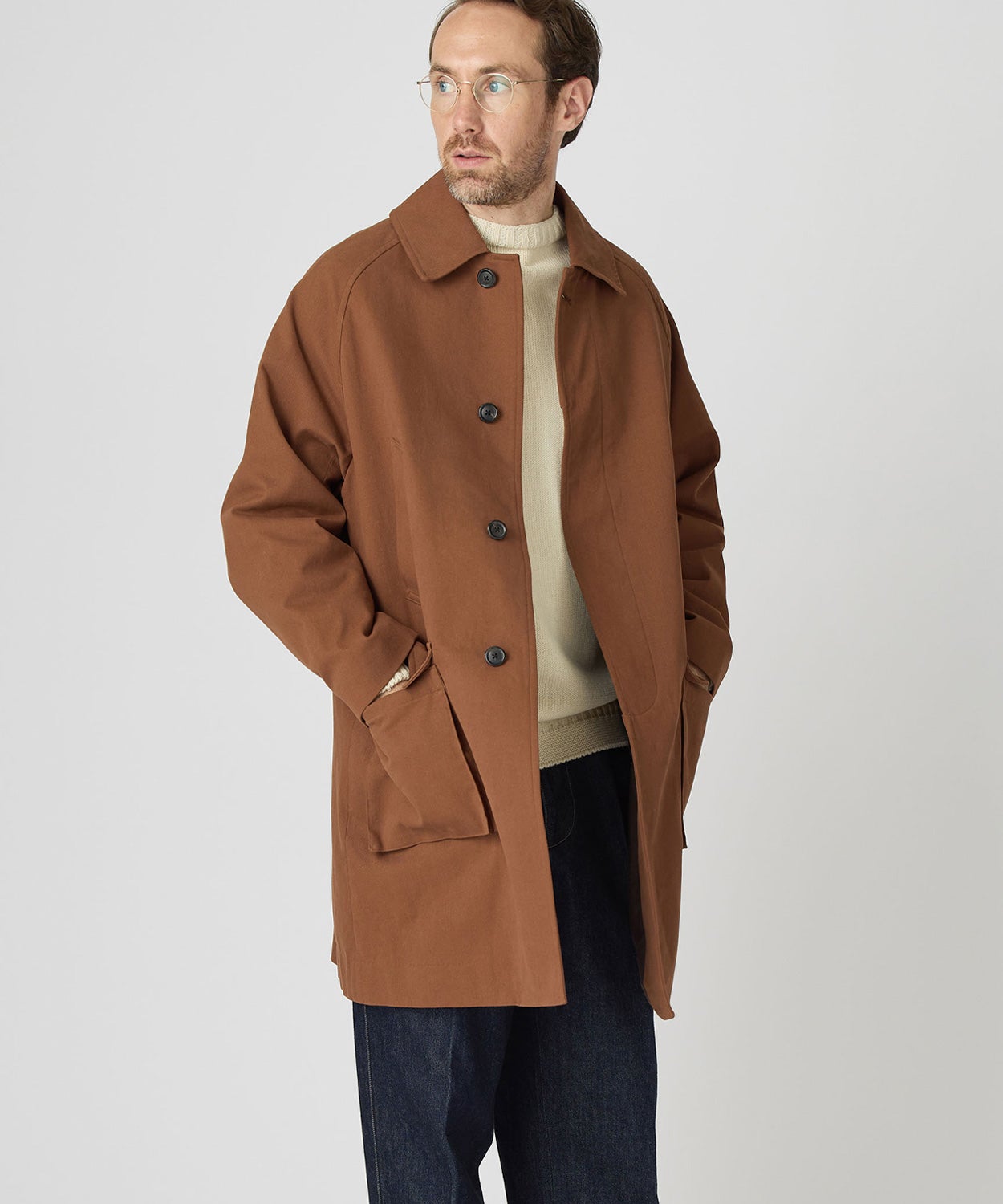 トラベルコート/レットフォード(コットン)(MEN) 全2色 | BRITISH MADE