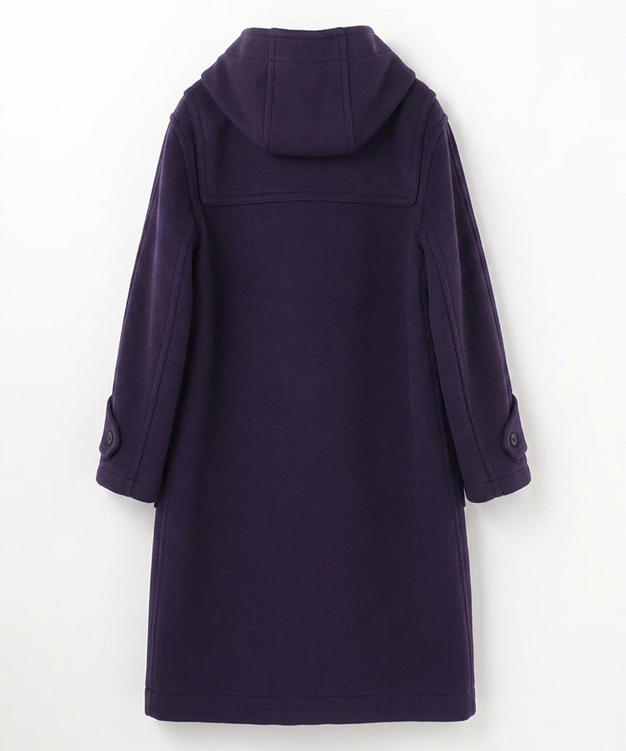 ヘリンボーンロングダッフルコート(ウール)(UNISEX) 全3色 | BRITISH MADE