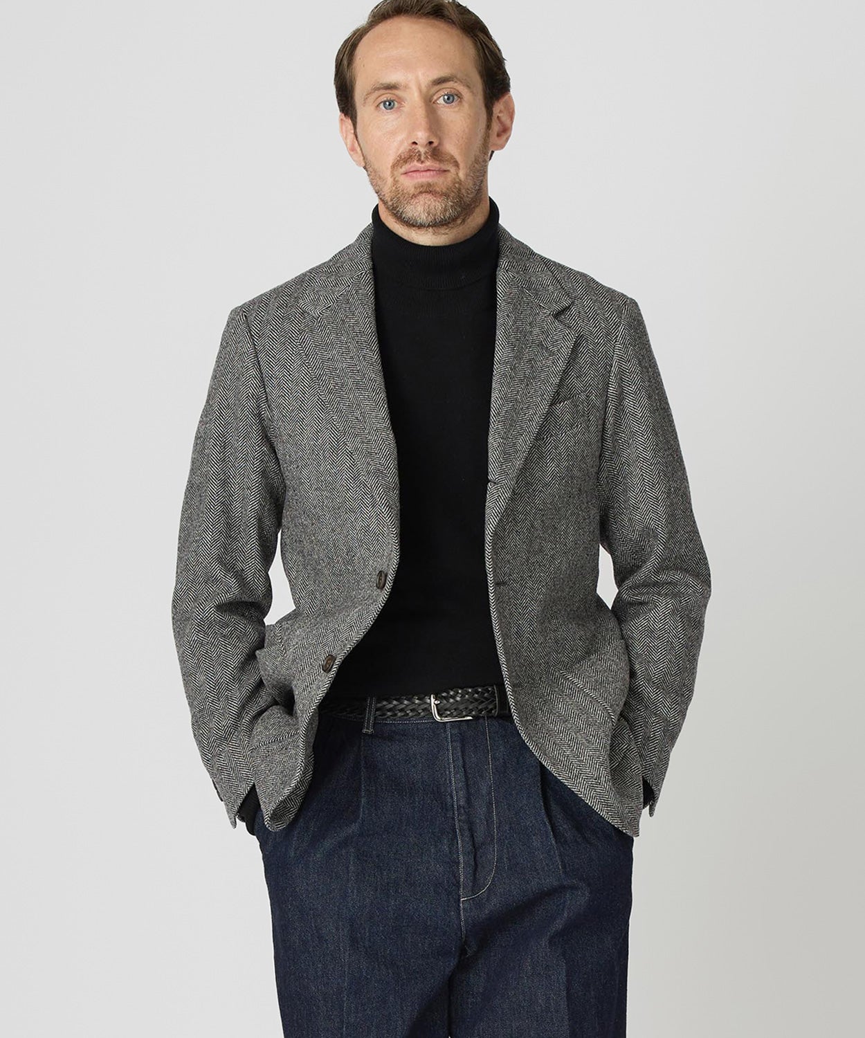 シングルブレザー/テムズ(ツイード)(MEN) 全2色 | BRITISH MADE