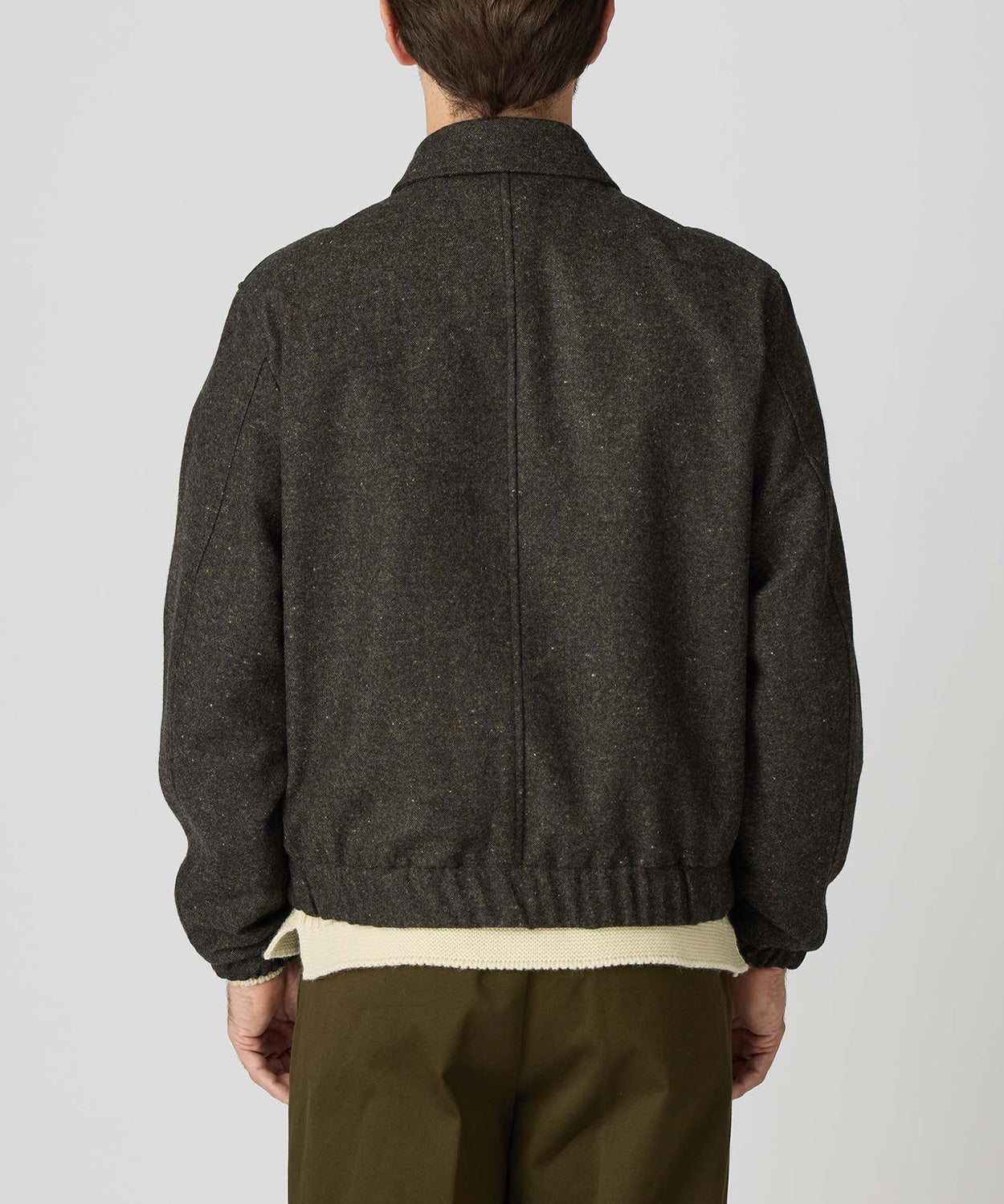 ショートブルゾン/ブラッドフォード(ネップ)(MEN) 全2色 | BRITISH MADE