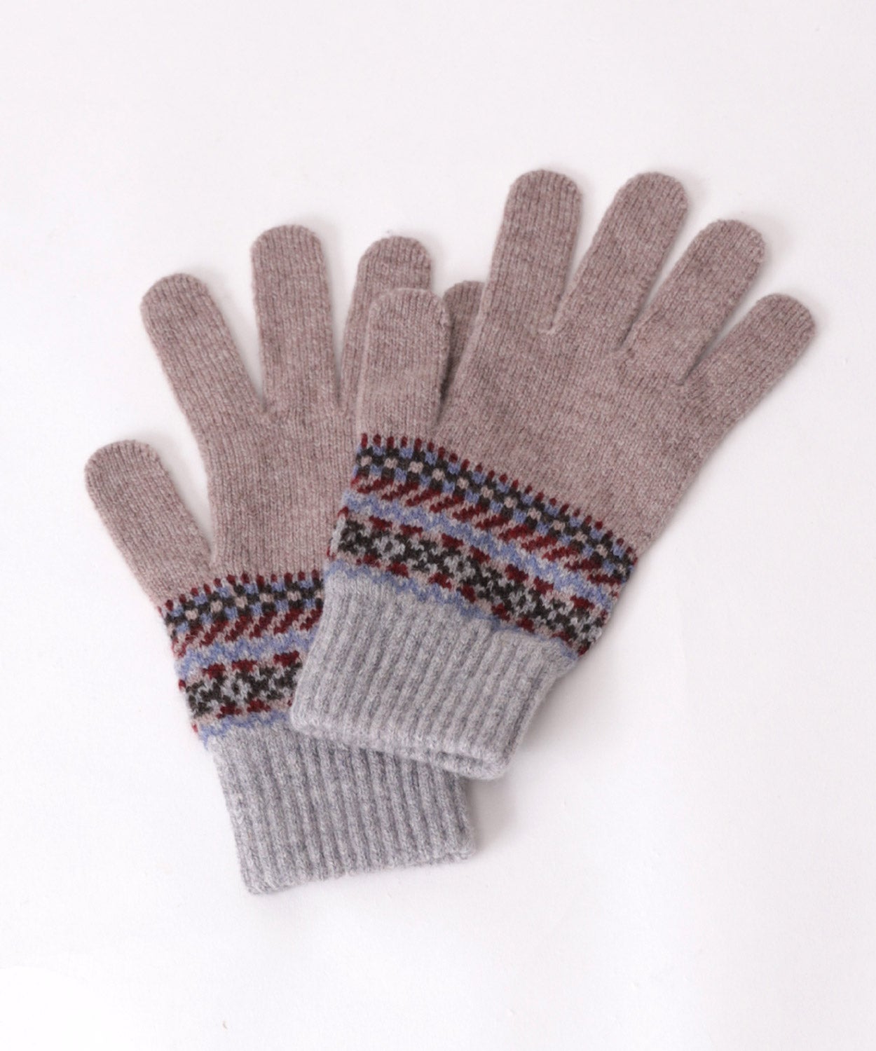 フェアアイルニットグローブ(ラムズウール)(MEN) 全4色 | BRITISH MADE